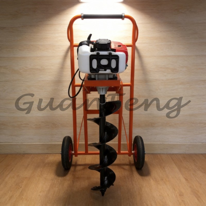 Post Hole Digger - Mesin Bor Tanah Tugas Berat, Buatan