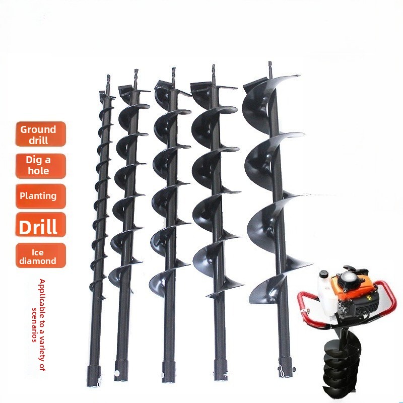 Post Hole Digger - Mata Bor Auger untuk Bor Tanah,