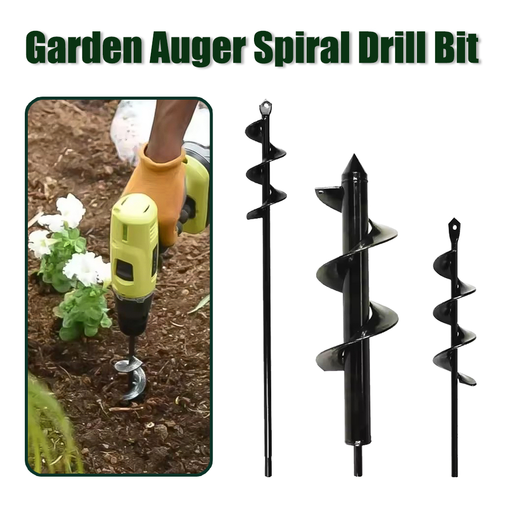 Post Hole Digger - Mata Bor Spiral Auger Taman Auger
