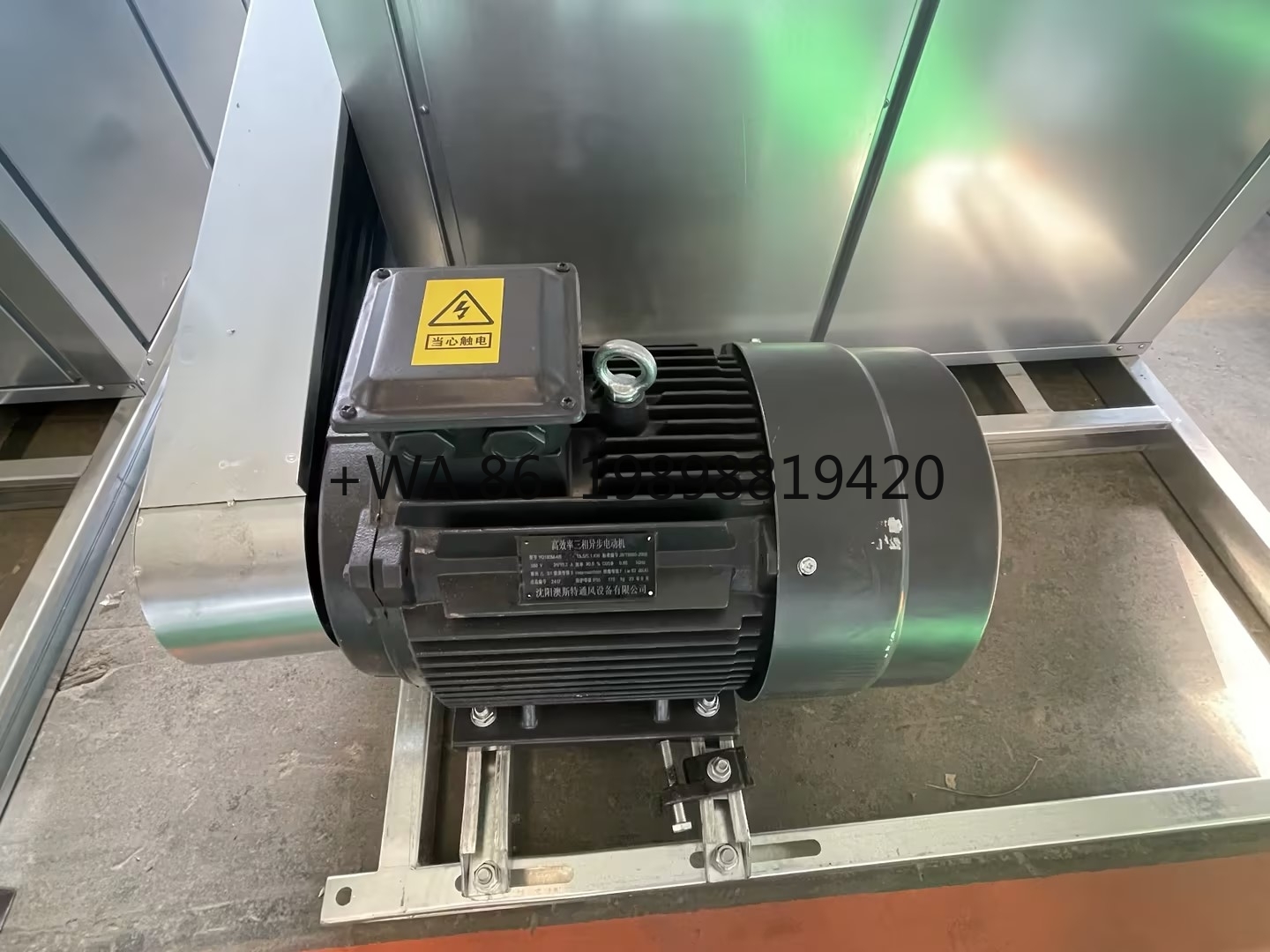 Exhaust Fan Industrial - Kipas Ventilasi Aliran Udara Tinggi, Pemasangan