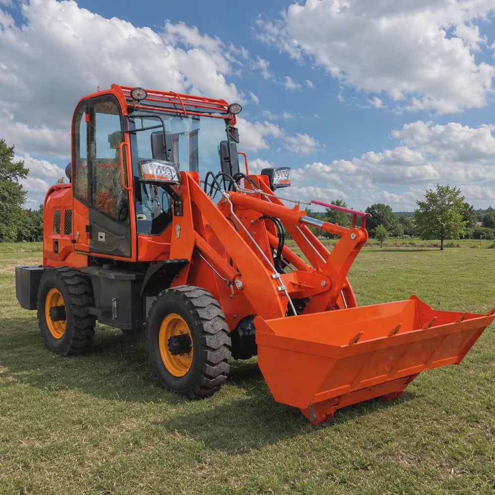 Heavy Equipment Landscaping - Wheel Loader Front End Loader Mesin