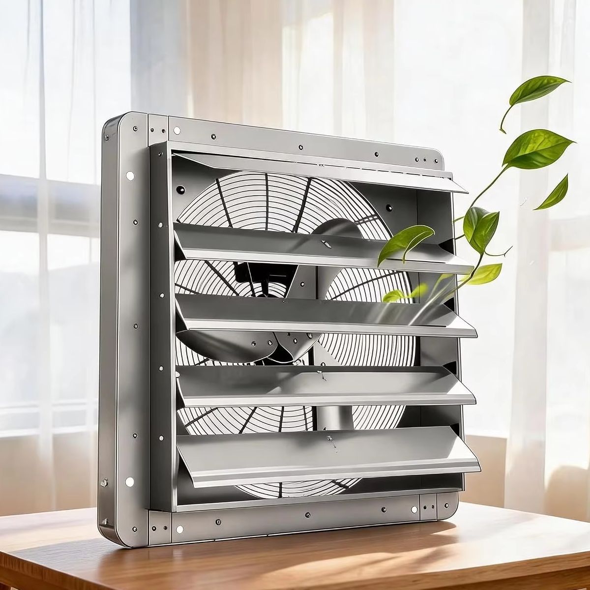 Exhaust Fan Industrial - Kipas Exhaust Otomatis 20-24 Inci, Kipas
