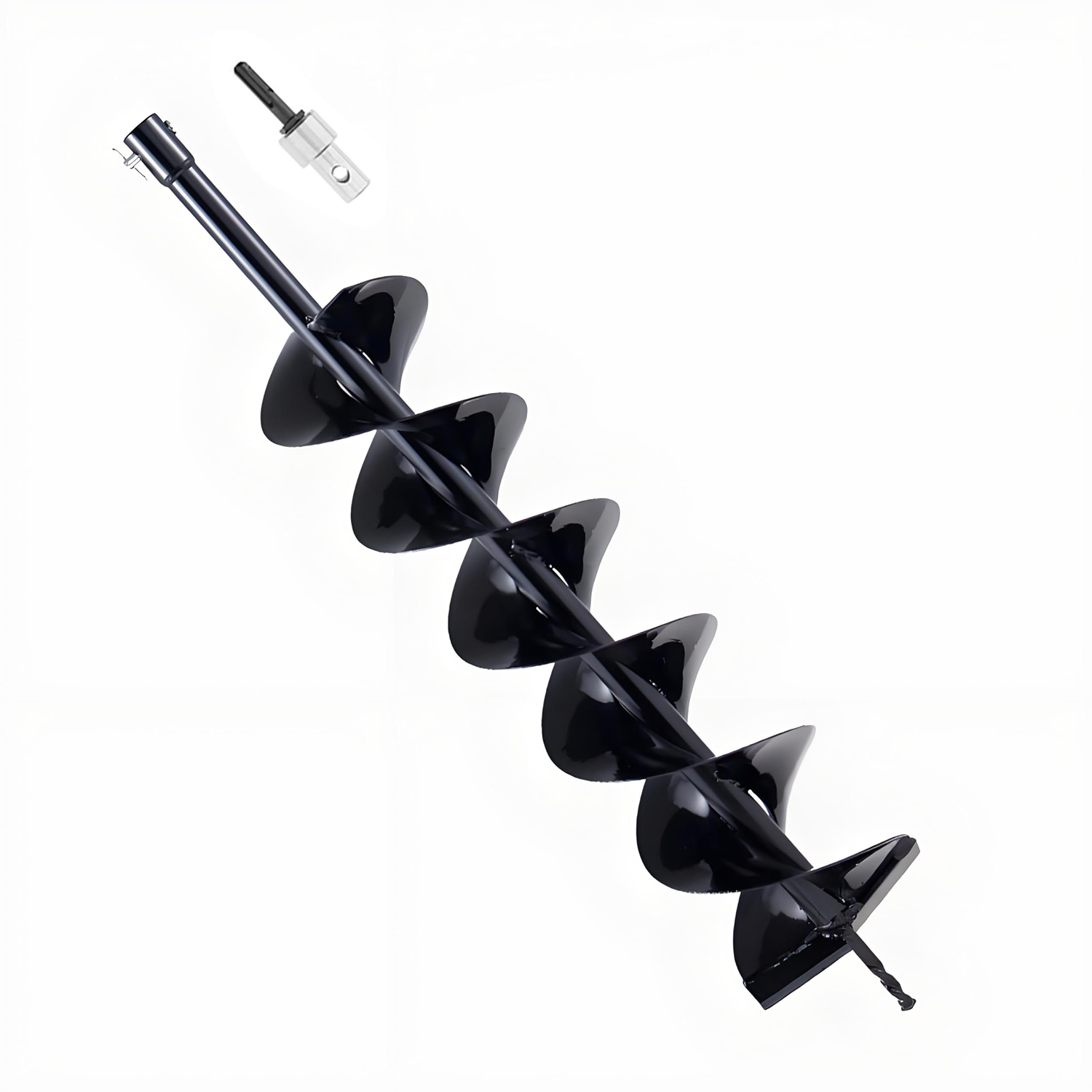 Post Hole Digger - Mata Bor Tanah Spiral 15×80cm untuk