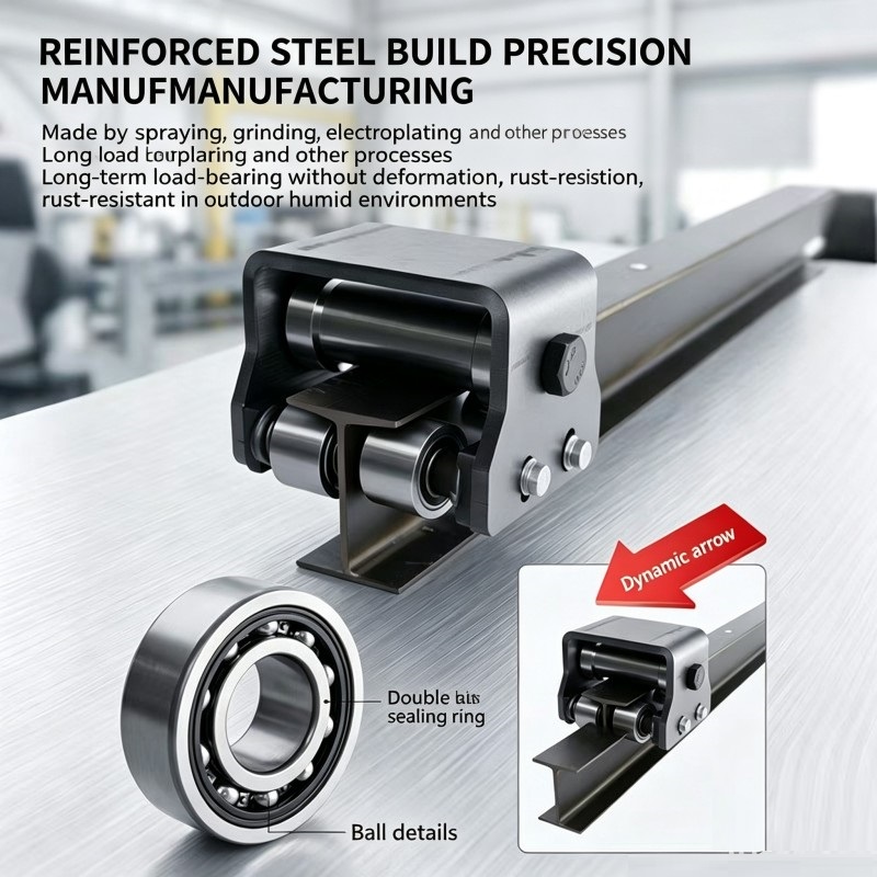 Roller Troli Rel I-beam Berat, - Heavy Equipment Guide ulasan dan harga