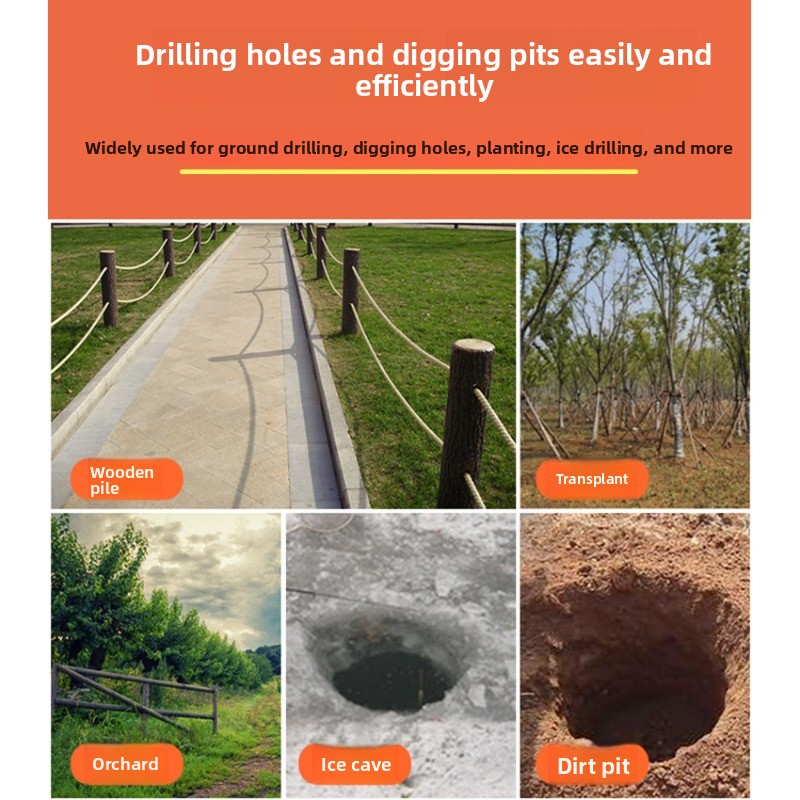 Mata Bor Auger untuk Bor Tanah - Post Hole Digger ulasan dan harga