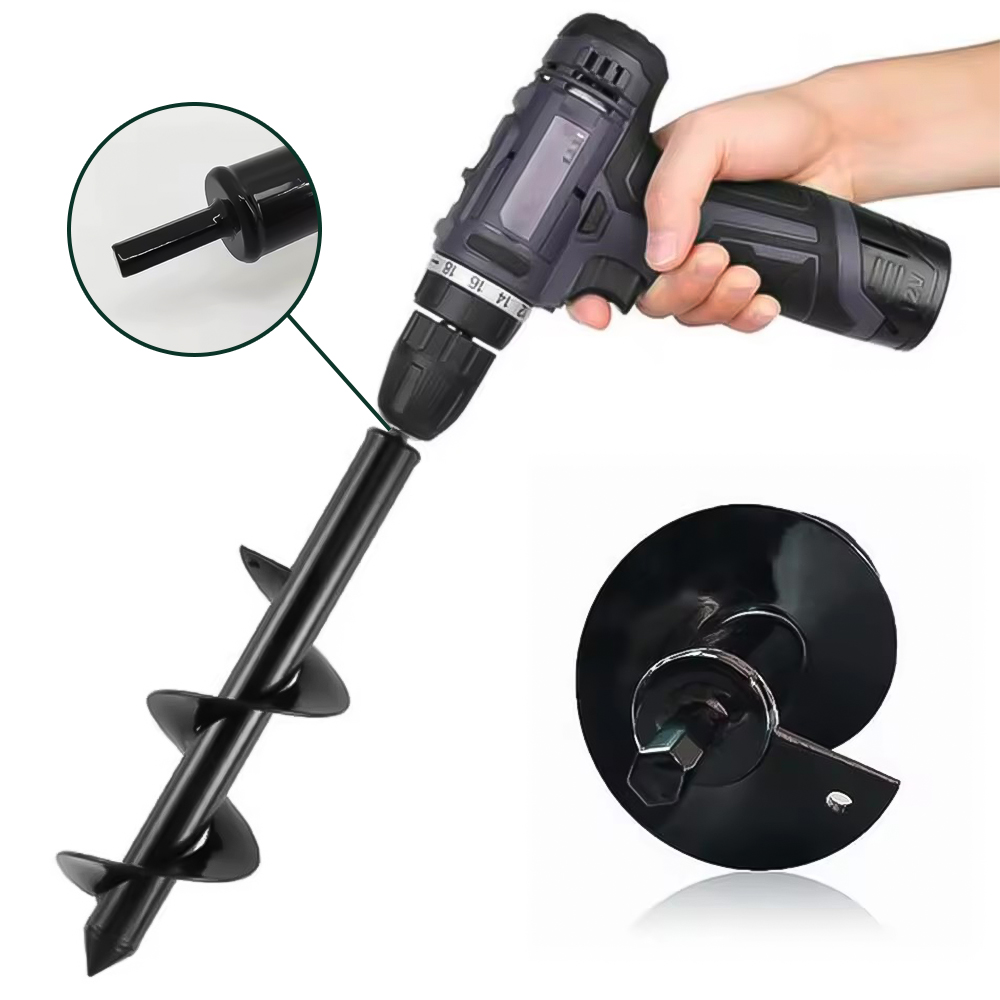 Mata Bor Spiral Auger Taman Au - Post Hole Digger ulasan dan harga