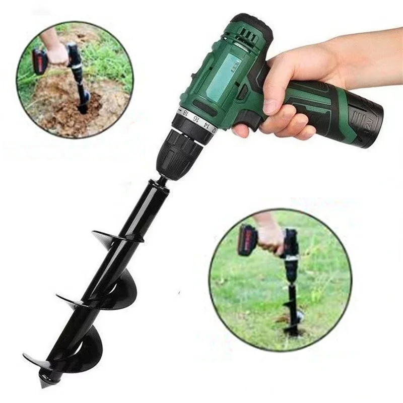 Mata bor Spiral Auger bumi 10x - Post Hole Digger ulasan dan harga