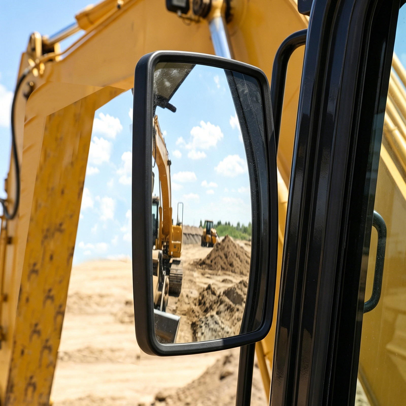 Kaca Spion Excavator Sudut Leb - Heavy Equipment Definition ulasan dan harga