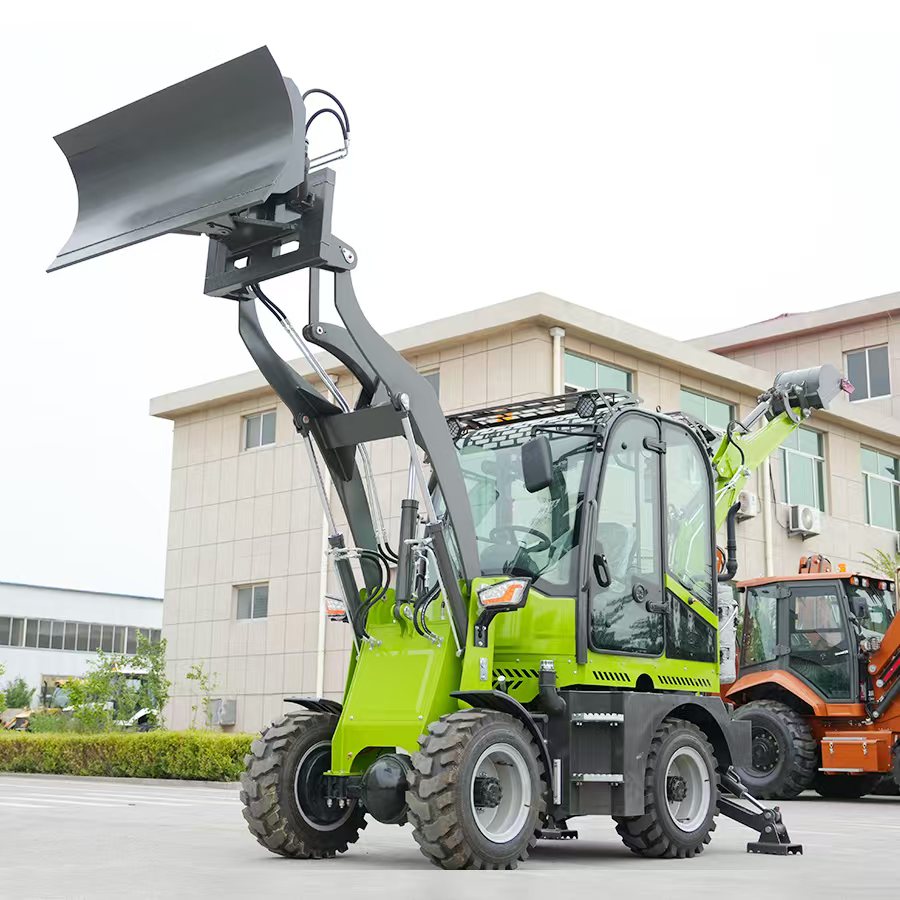 Hydraulic Backhoe Loader Alat  - Heavy Equipment Landscaping ulasan dan harga