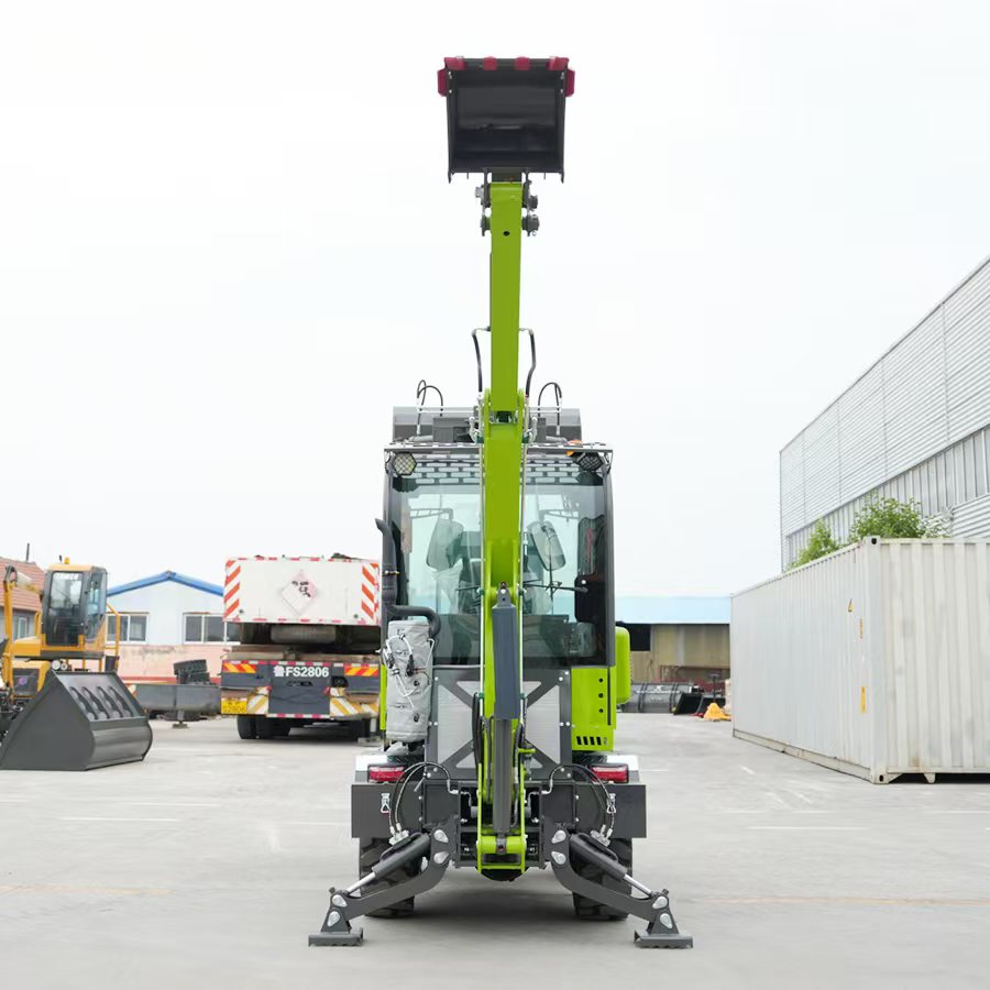 Hydraulic Backhoe Loader Alat  - Heavy Equipment Landscaping ulasan dan harga