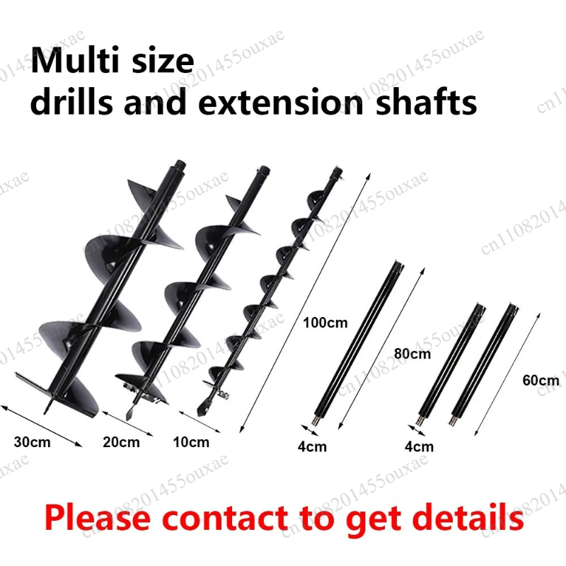 Bor Tanah Auger 100-300mm Berk - Post Hole Digger ulasan dan harga
