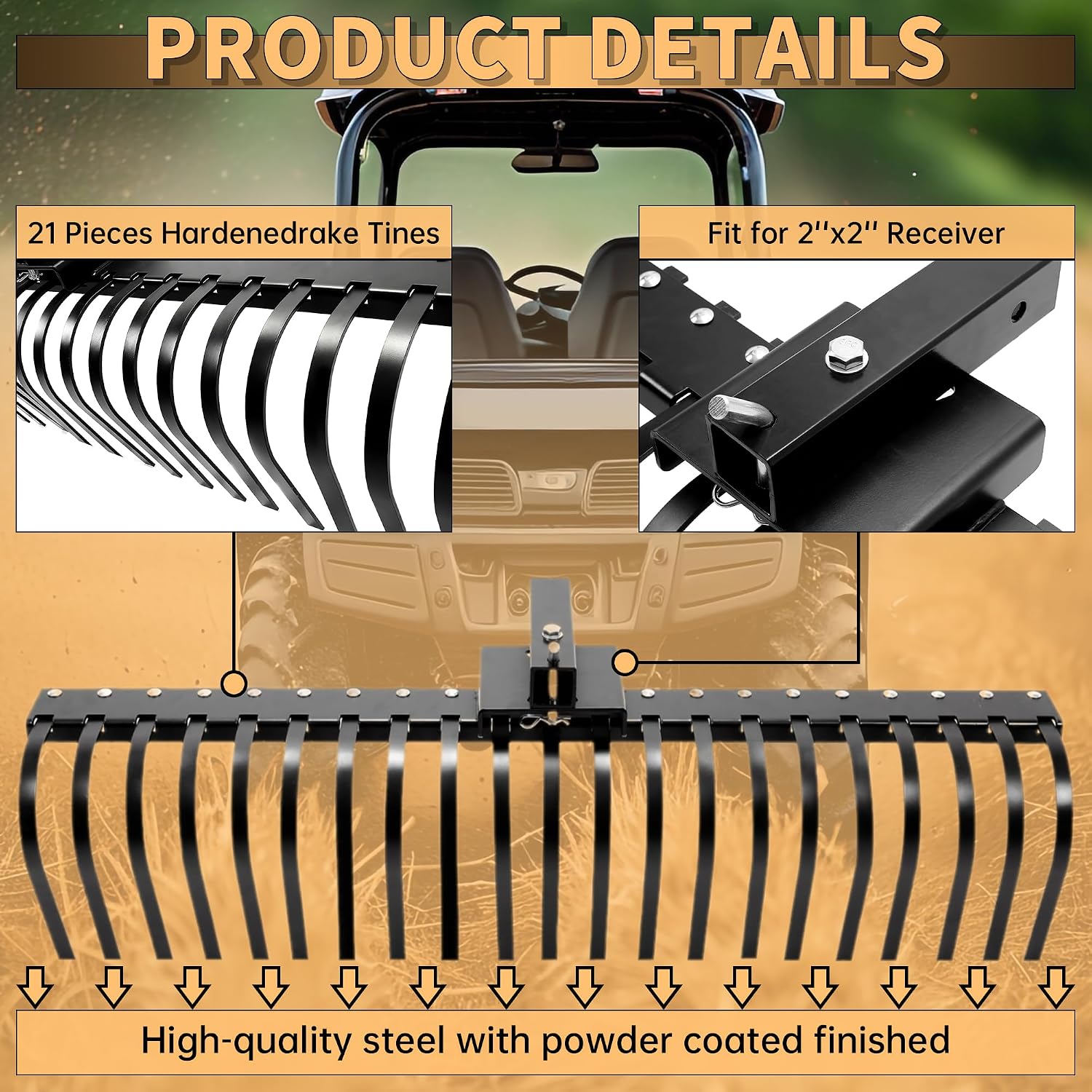 Alat Penggaruk Rumput Pinus un - Heavy Equipment Landscaping ulasan dan harga